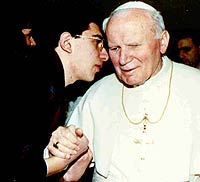 Gabriele Paolini e il Papa