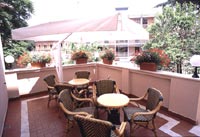 La terrazza dell'Hotel Villa Morgagni – Clicca per vedere l’immagine ingrandita